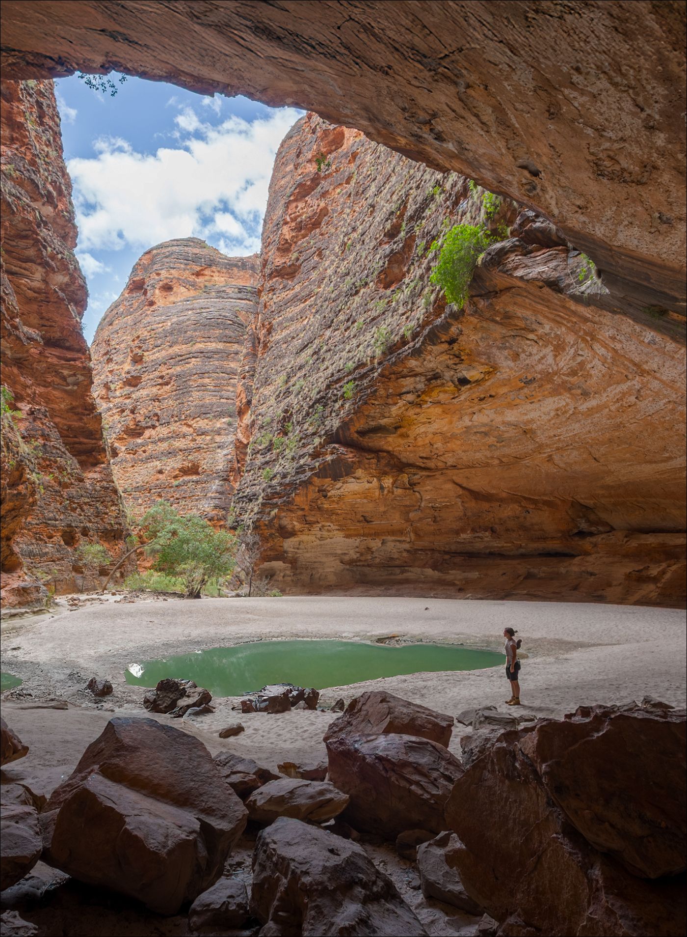 Chartered group in the Bungle Bungles